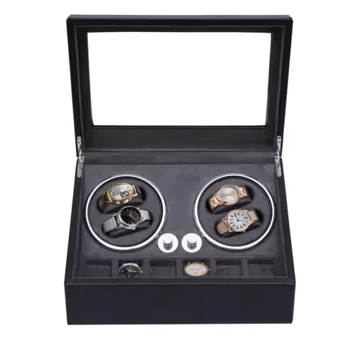 CNCEST 4+6 Horloges Automatische Watch Winder Horlogedoos CNCEST 4+6 Horloges Automatische Watch Winder Horlogedoos