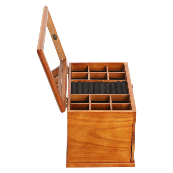 4 lagen desktop sieradenkast voor ringen, oorbellen, kettingopslag 4 lagen desktop sieradenkast voor ringen, oorbellen, kettingopslag