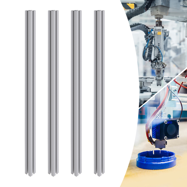 Aluminium profiel, T-slot aluminium profiel, 4-pack T-slot aluminium profielen voor printers, automatische snijmachines