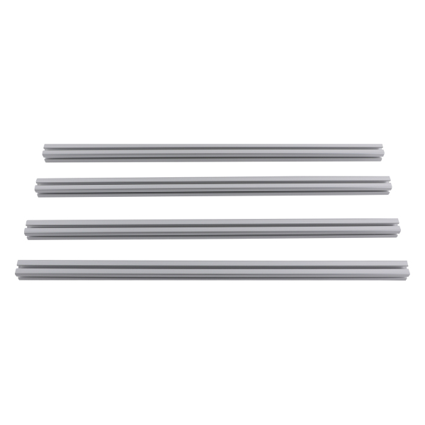 Aluminium profiel, T-slot aluminium profiel, 4-pack T-slot aluminium profielen voor printers, automatische snijmachines