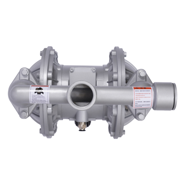 Dubbele luchtaangedreven membraanpompinlaat 1/2 inch 4 uitgangen Aluminiumlegering 44 GPM Max. 115PSI QBK_40L Dubbele luchtaangedreven membraanpompinlaat 1/2 inch 4 uitgangen Aluminiumlegering 44 GPM Max. 115PSI QBK_40L