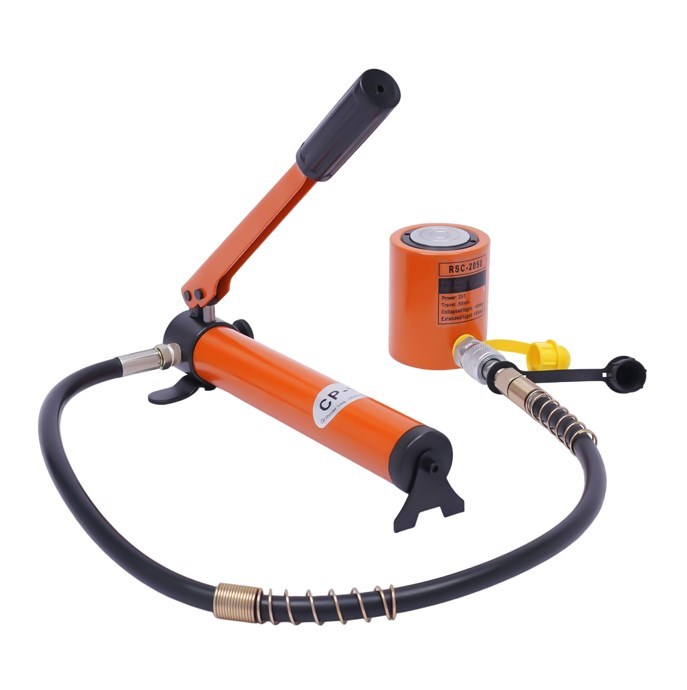 20T hydraulische cilinder met enkele sectie met CP-180 hydraulische pomp 70Mpa 350cc hydraulische pomp (BSC-20+CP-180)