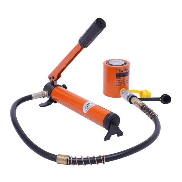20T hydraulische cilinder met enkele sectie met CP-180 hydraulische pomp 70Mpa 350cc hydraulische pomp (BSC-20+CP-180)