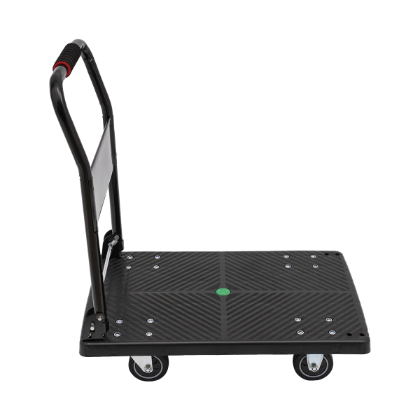 48 x 72 x 85 cm, vouwwagen met stille wielen, platte handwagen