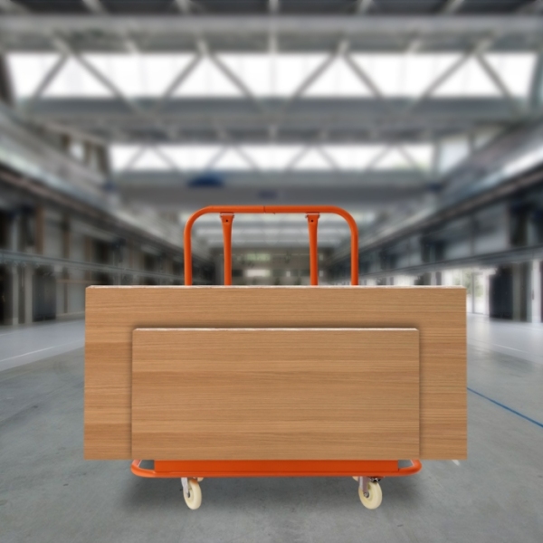 Opvouwbare paneelwagen, gipsplaat, voor het verplaatsen van klaptafels, matrassen, gipsplaten, oranje, 1600 lbs Opvouwbare paneelwagen, gipsplaat, voor het verplaatsen van klaptafels, matrassen, gipsplaten, oranje, 1600 lbs