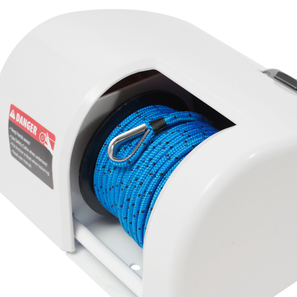 Elektrische ankerlier voor boten, 25 lbs Boate ankerlier, ankerlier met afstandsbediening