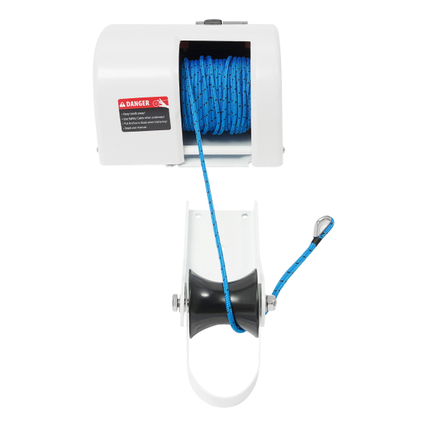 Elektrische ankerlier voor boten, 25 lbs Boate ankerlier, ankerlier met afstandsbediening