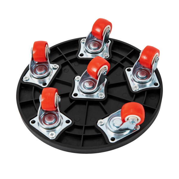 Meubeltransportwielset, 4 meubelwielen + 1 meubellift, meubelwielen 360° zwenkwielen
