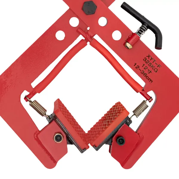 Hijsklemmen, 6-12 inch hijstangen, glazen platen verticale stalen plaatklem, 325kg-rood