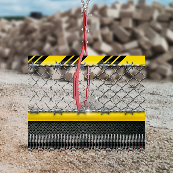 Houttang, bosbouwtang voor boomstammen tot 635 mm, 1000 kg trekkracht (rood) Houttang, bosbouwtang voor boomstammen tot 635 mm, 1000 kg trekkracht (rood)