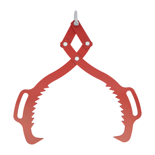 Houttang, bosbouwtang voor boomstammen tot 635 mm, 1000 kg trekkracht (rood) Houttang, bosbouwtang voor boomstammen tot 635 mm, 1000 kg trekkracht (rood)