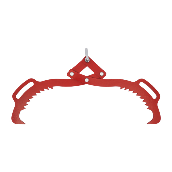 Houttang, bosbouwtang voor boomstammen tot 635 mm, 1000 kg trekkracht (rood)