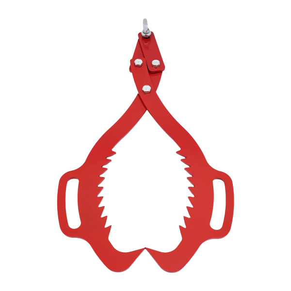 Houttang, bosbouwtang voor boomstammen tot 635 mm, 1000 kg trekkracht (rood) Houttang, bosbouwtang voor boomstammen tot 635 mm, 1000 kg trekkracht (rood)