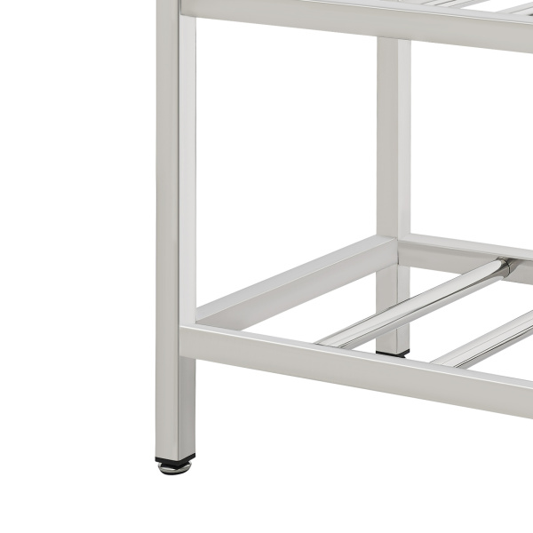 75x40x78cm RVS Keuken Spoelbak, Vrijstaande Buiten Keuken Spoelbak, RVS Spoelbak met Kraan 75x40x78cm RVS Keuken Spoelbak, Vrijstaande Buiten Keuken Spoelbak, RVS Spoelbak met Kraan