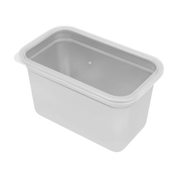8 stuks 15 cm hotelpannen, roestvrijstalen stoompannen, roestvrijstalen voedselcontainers met deksels 8 stuks 15 cm hotelpannen, roestvrijstalen stoompannen, roestvrijstalen voedselcontainers met deksels