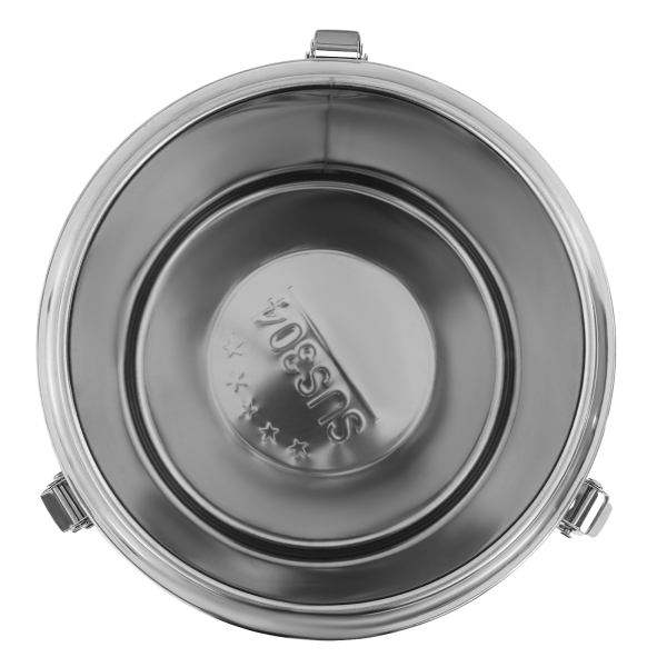Isothermische emmer, isothermische soepcontainer, uitstekende isolatieprestaties, 29,5*38cm, zilver