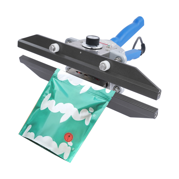 12in Sealing Machine, Draagbare Heat Sealer, Draagbare Hand Held Crimp Sealer - Blauw