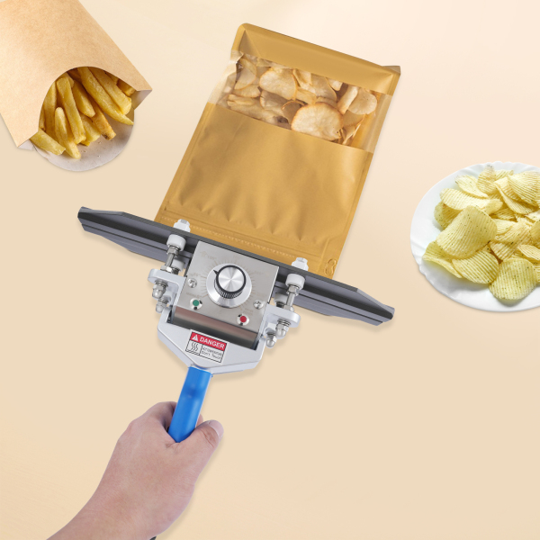 12in Sealing Machine, Draagbare Heat Sealer, Draagbare Hand Held Crimp Sealer - Blauw 12in Sealing Machine, Draagbare Heat Sealer, Draagbare Hand Held Crimp Sealer - Blauw