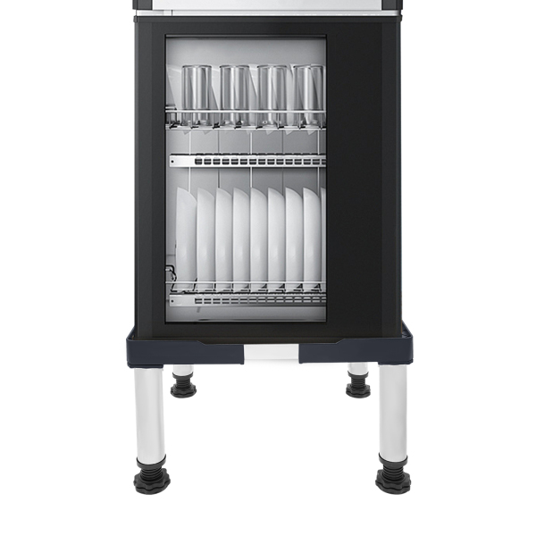 Hoogte 29-31cm Grijs Wasmachinestandaard, Drogerstandaard, Verstelbare Wasmachinestandaard