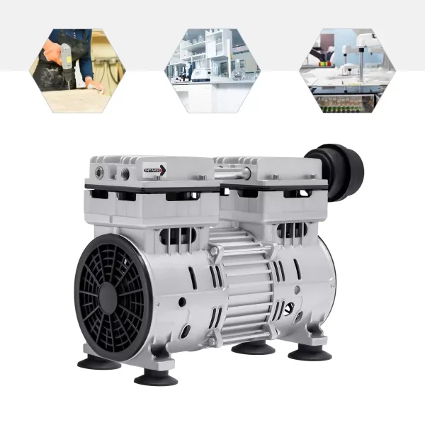 Vacuümpomp olievrije luchtcompressor 750W vacuümpompcompressor