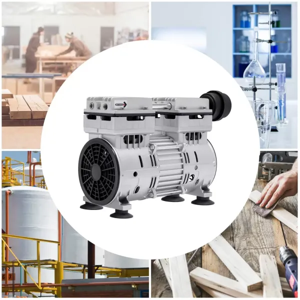 Vacuümpomp olievrije luchtcompressor 750W vacuümpompcompressor