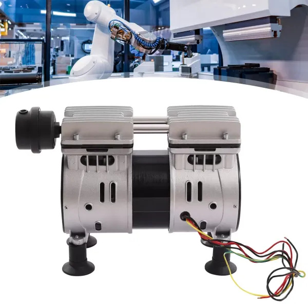 220V micro-membraan tandheelkundige laboratoriumvacuümpomp 550w luchtpomp 3.6cfm