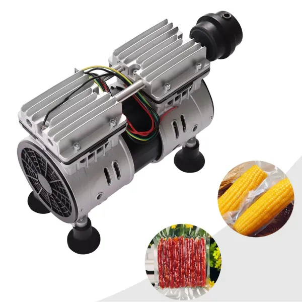220V micro-membraan tandheelkundige laboratoriumvacuümpomp 550w luchtpomp 3.6cfm