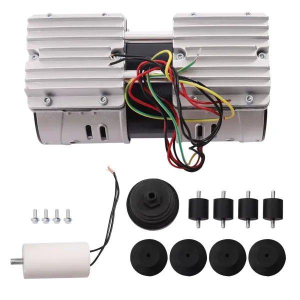 220V micro-membraan tandheelkundige laboratoriumvacuümpomp 550w luchtpomp 3.6cfm