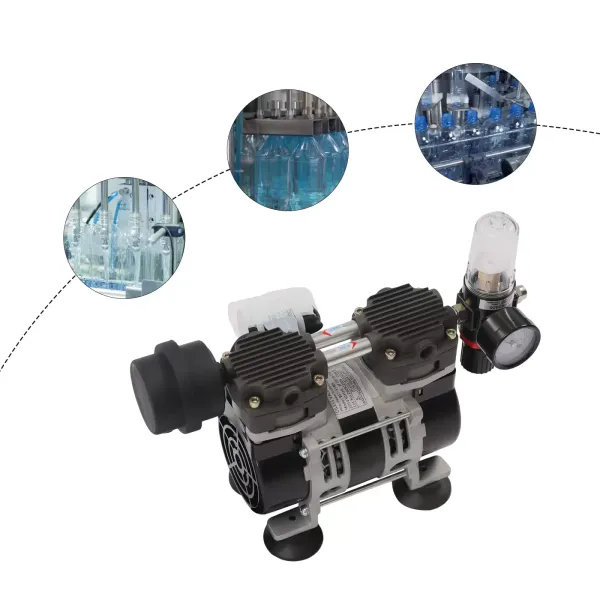 Olievrije vacuümpomp voor laboratorium Olievrije vacuümpomp 200W 1450rpm 60L/min Olievrije vacuümpomp voor laboratorium Olievrije vacuümpomp 200W 1450rpm 60L/min