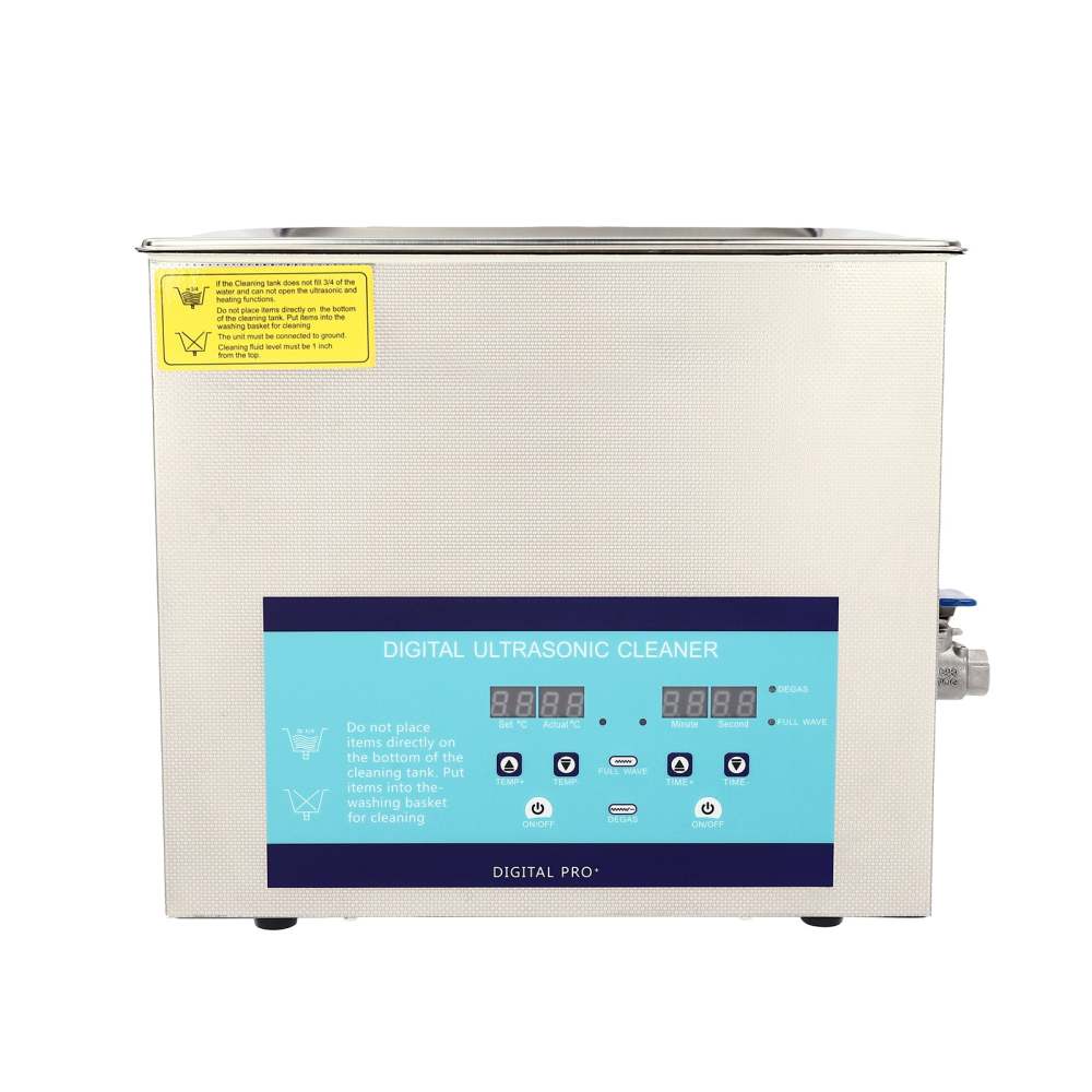 Ultrasoon reinigingsapparaat met verwarmde mand - Digitale timer - Professionele roestvrijstalen ultrasone reiniger