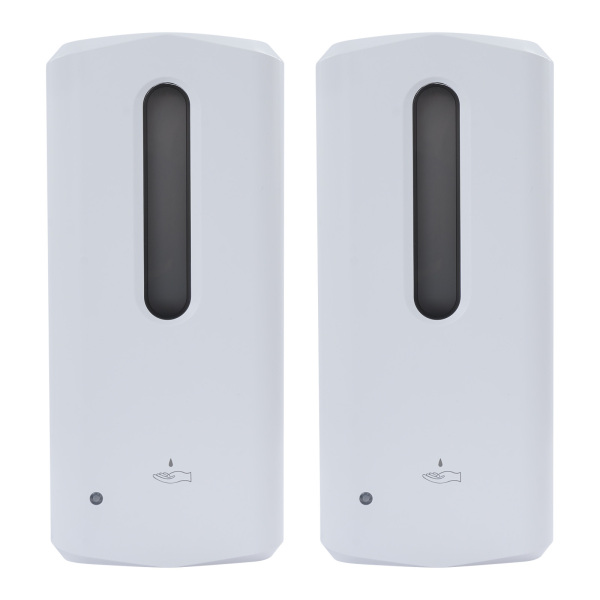 2 stuks Automatische Vloeibare Zeepdispenser, Commerciële Zeepdispenser, Zeepdispenser voor Kantoor Hotel School Restaurant