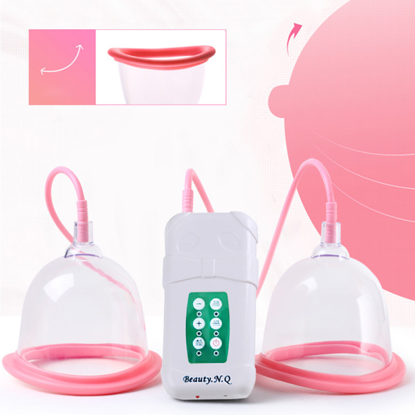 Elektrisch borstvergrotingsapparaat, flexibele pasvorm, lichaamsvormgeving, 15*7*3.5cm, roze