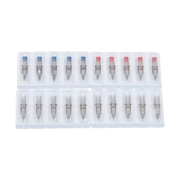 5-delige hybride tattoo-roterende penset, tattoo-machinekit, 5-delige inktkit, 20-delige naaldcartridges