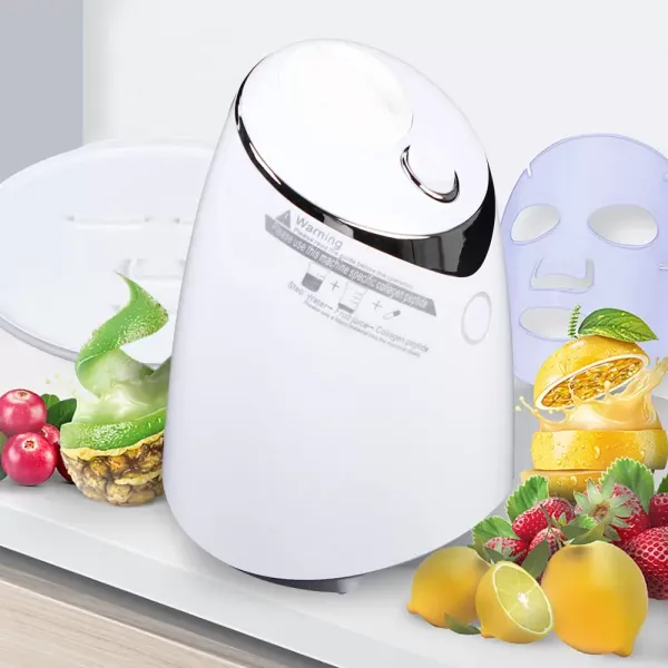 Natuurlijke fruit- en groente-gezichtsmaskermachine Collageen Beauty Maker Machine 5 minuten