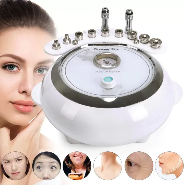 Diamant microdermabrasie exfoliërende machine om de huid te reinigen, vuil, onzuiverheden, rimpels en overtollig pigment te verwijderen Diamant microdermabrasie exfoliërende machine om de huid te reinigen, vuil, onzuiverheden, rimpels en overtollig pigment te verwijderen