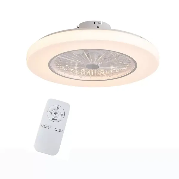 Plafondventilator met LED-verlichting - Verstelbare windsnelheid - 36 W LED