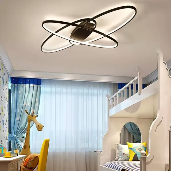 Moderne dimbare LED-plafondlamp 70W voor eetkamer, woonkamer, kantoor, keuken, 3000-6500K