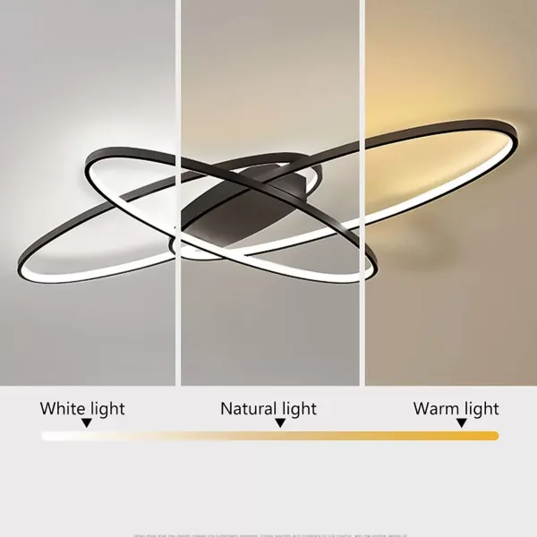 Moderne dimbare LED-plafondlamp 70W voor eetkamer, woonkamer, kantoor, keuken, 3000-6500K