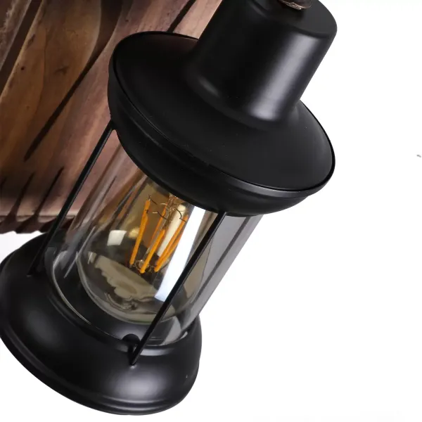 Vintage hanglamp - 2 metalen koppen - Kroonluchter op wieltjes - Retro hanglamp in hoogte verstelbaar