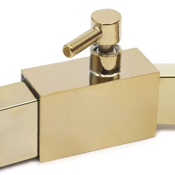 Douchesysteemkranen Regendouche Doucheset met handdouche Douchestang Messing 9x9"