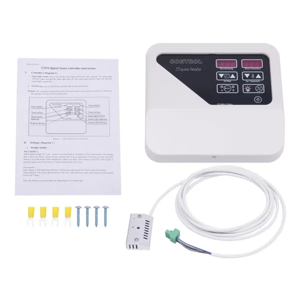 Besturingseenheid Saunakachel Besturingseenheid 3-9KW 40-105℃ 220V-245V Besturingseenheid Saunakachel Besturingseenheid 3-9KW 40-105℃ 220V-245V