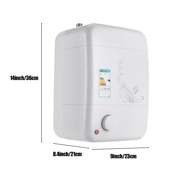 8 liter - compacte elektrische apparaten - plug and play - geschikt voor onder de gootsteen - gescheiden water - constante temperatuur - geen nadruppelen.