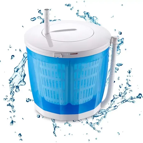 2-in-1 mini-handmatige wasmachine, compacte buitenwas-droogcombinatie voor slaapzalen, appartementen, kamperen, reizen 2-in-1 mini-handmatige wasmachine, compacte buitenwas-droogcombinatie voor slaapzalen, appartementen, kamperen, reizen