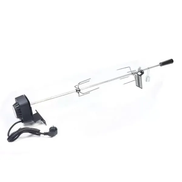 220V BBQ-grillspit met roestvrijstalen motor Rotisserie Rotisserie gasgrillset