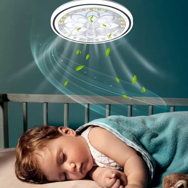 LED-plafondlamp van 36 W met afstandsbediening, dimbare plafondventilator LED-plafondlamp van 36 W met afstandsbediening, dimbare plafondventilator