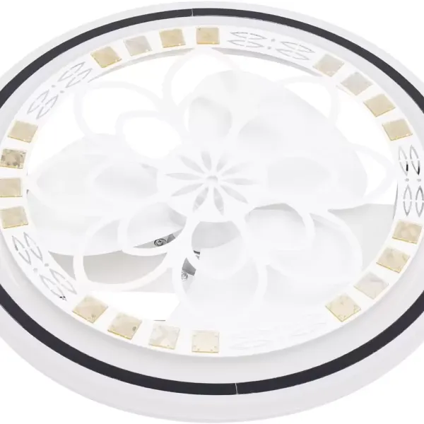 LED-plafondlamp van 36 W met afstandsbediening, dimbare plafondventilator