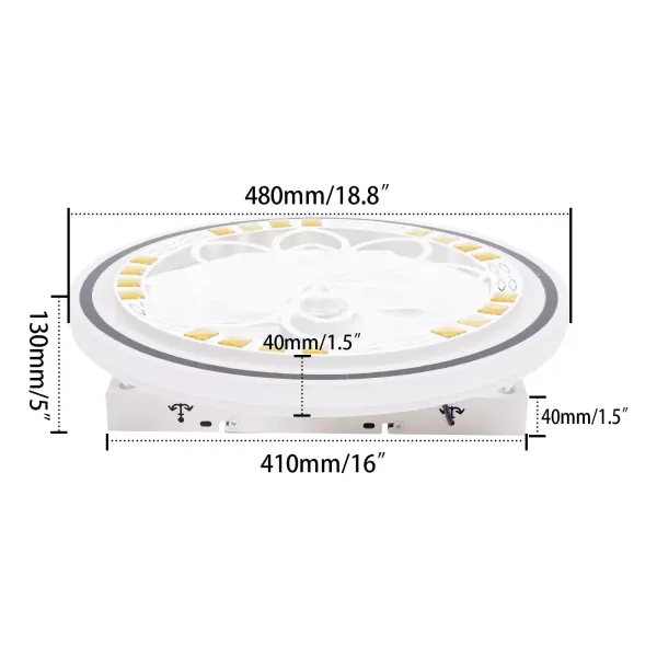 LED-plafondlamp van 36 W met afstandsbediening, dimbare plafondventilator LED-plafondlamp van 36 W met afstandsbediening, dimbare plafondventilator