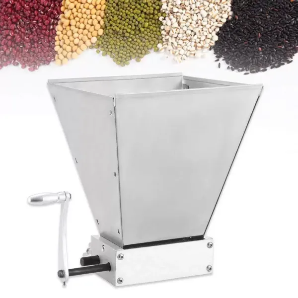 Handmatige graanmolen - Graanbreker - Graanbreker - Gerst Chrotmolen - Zonder aluminium basis - Zonder regelklep Handmatige graanmolen - Graanbreker - Graanbreker - Gerst Chrotmolen - Zonder aluminium basis - Zonder regelklep