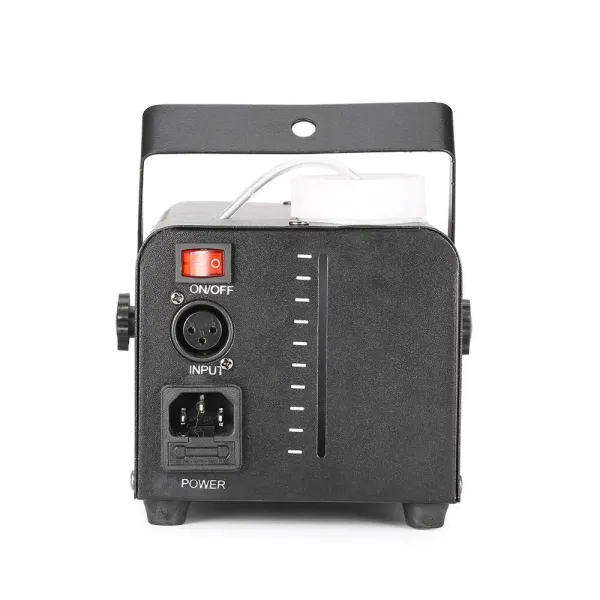 Rookmachine, mistmachine met LED-lichteffect, 500 W rookmachine met 1 bedrade ontvanger en 1 draadloze afstandsbediening