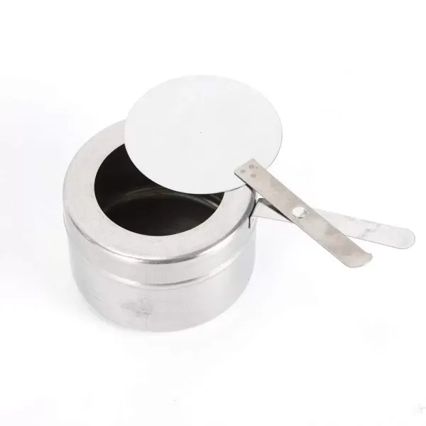 CNCEST Chafing Dish RVS warmhoudcontainer voor koken, buffet en feest 7,5L rond